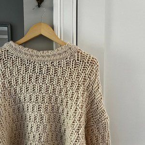 Chunky Knit Sweater - Size Medium